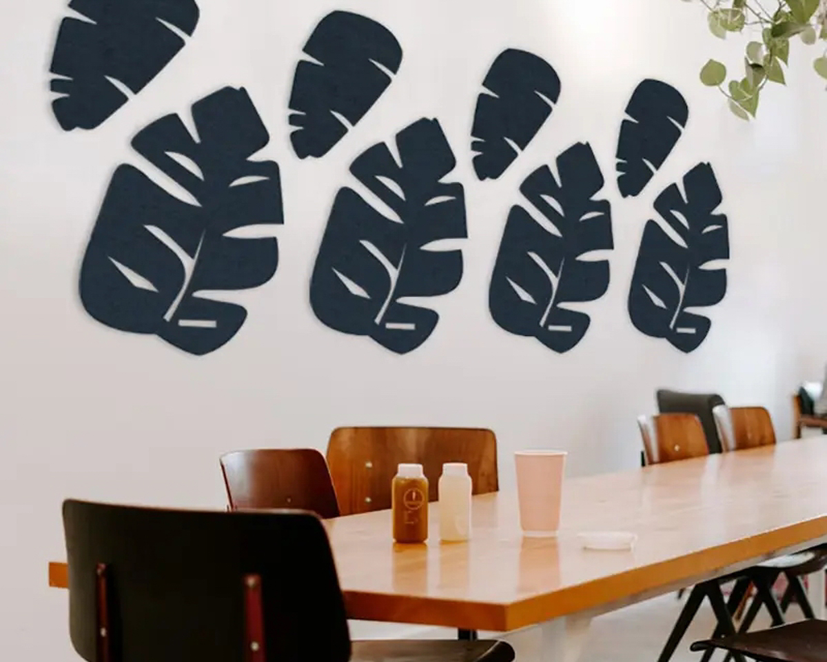 Slalom FELTshape leaves