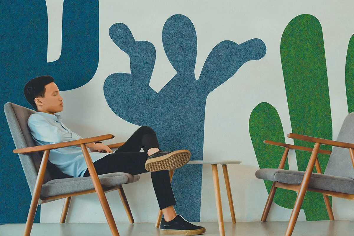 Slalom FELTshape leaves