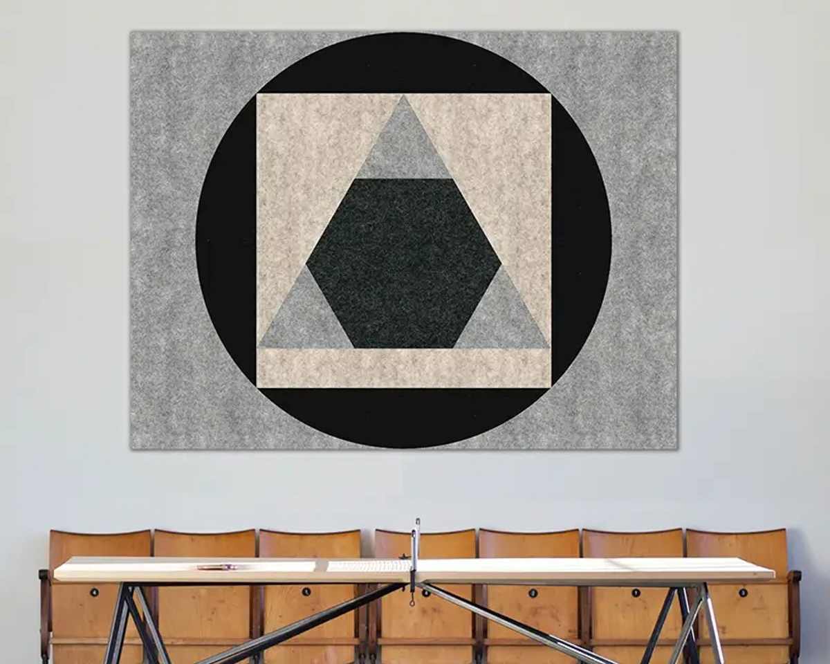 Slalom FELTshape FELTdesign OVERLAPPING