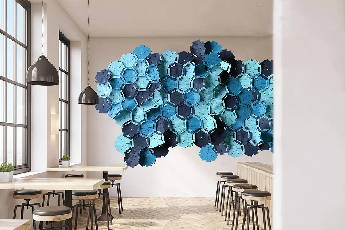 Slalom Pet Felt WAVE